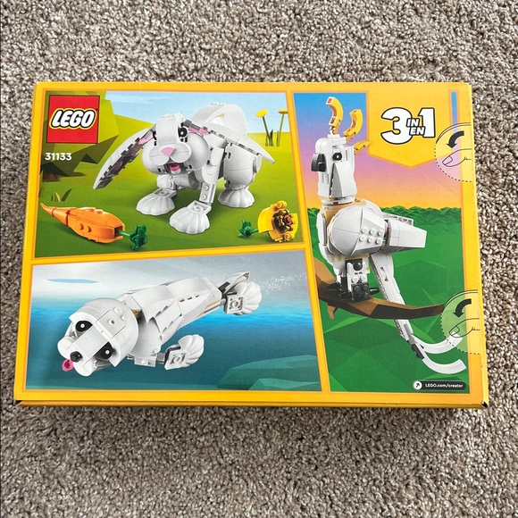 Lego Creator 3 in 1 Rabbit New Never Opened - Picture 2 of 2